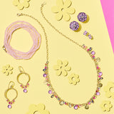 Pink Sapphire Wrap Bracelet