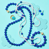 10mm Lapis Necklace