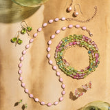 Kite Earrings in Peridot