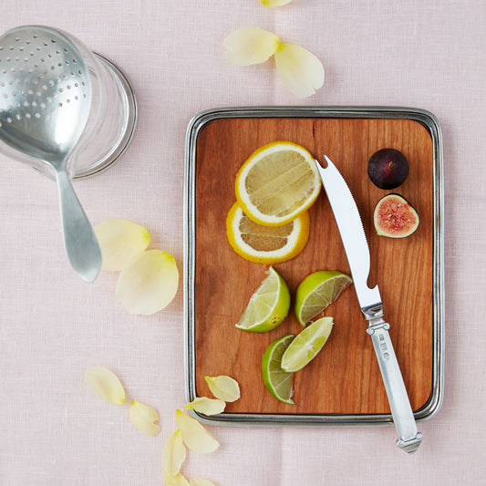 Bar Tray with Knife