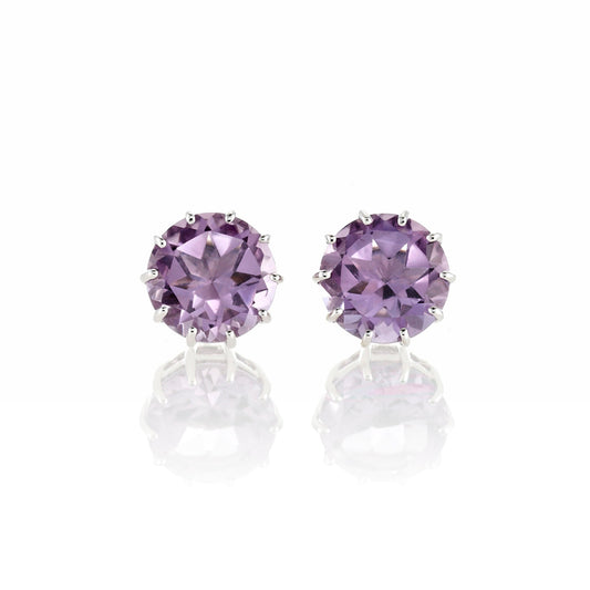 Dottie Earrings in Amethyst