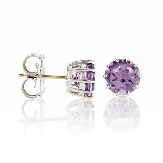 Dottie Earrings in Amethyst