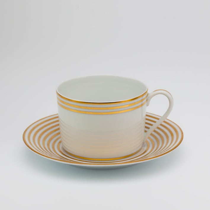 Royal Limoges Latitudes Gold Tea Cup