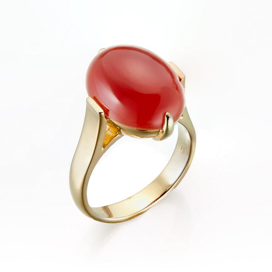 Diana Ring in Carnelian